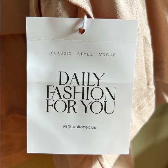 Cream Oversized Layered Long Sleeve Top - Picture 3 of 7